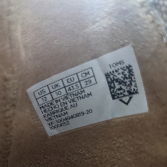 Tom’s leopard print Kelsey wedge bootie-Size 12 - Picture 5 of 5